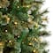 10ft. Pre-Lit Wisconsin Snow Tip Pine Artificial Christmas Tree, Clear LED Lights